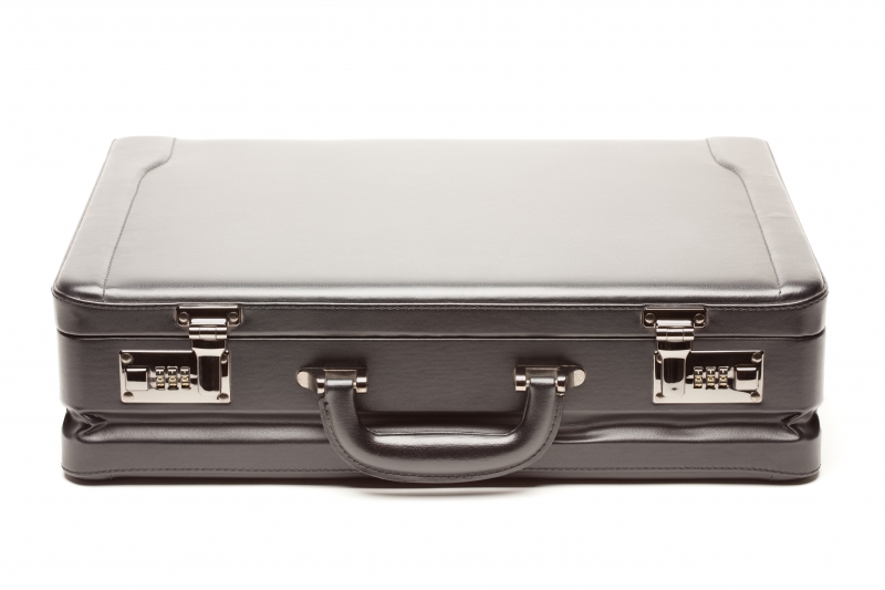 black-briefcase-on-white